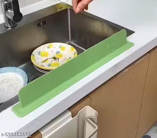 Kitchen Sink Splash Guard – Stops Water Splashing While Washing Dishes